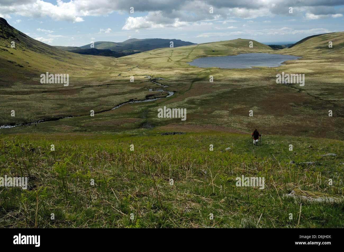 Burnmoor Tarn, Eskdale, Lake District Stockfoto