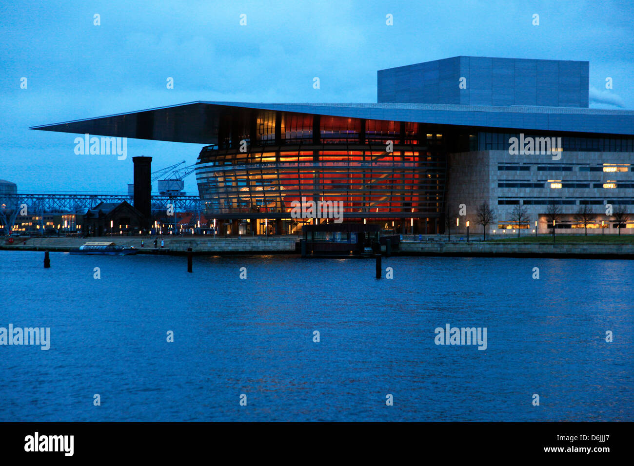 Das Opernhaus, Kopenhagen, Dänemark, Skandinavien, Europa Stockfoto