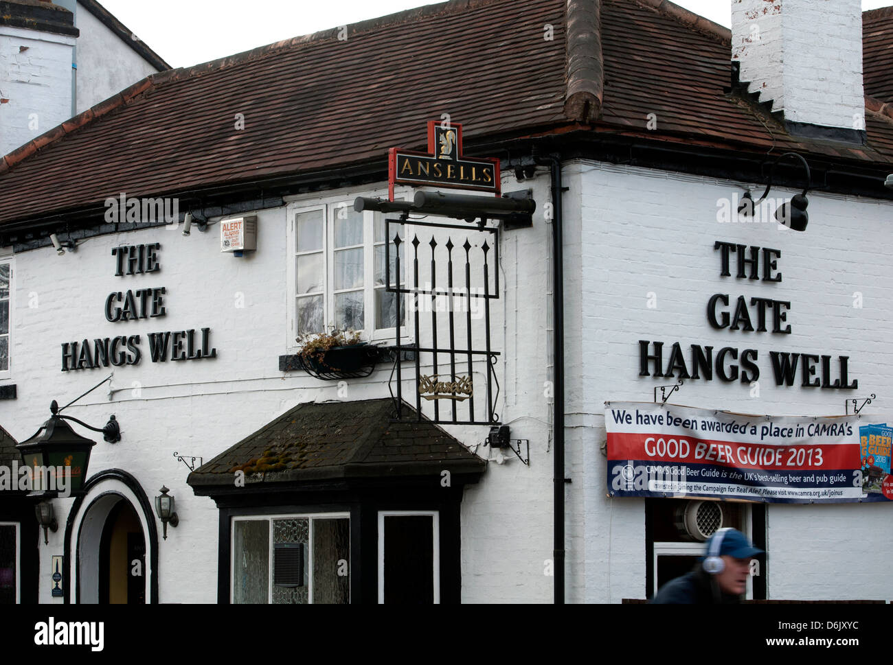 Das Tor hängt auch Pub, Headless Cross, Redditch, UK Stockfoto