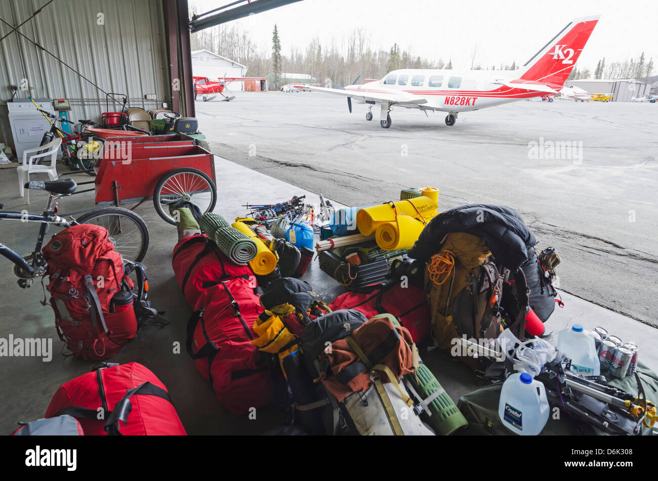 Talkeetna, Mt McKinley, Denali Nationalpark, Alaska, Vereinigte Staaten von Amerika, USA Stockfoto