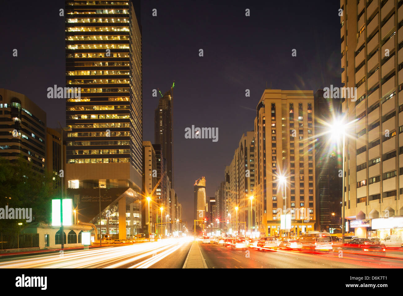 Abu Dhabi, Vereinigte Arabische Emirate, Naher Osten Stockfoto