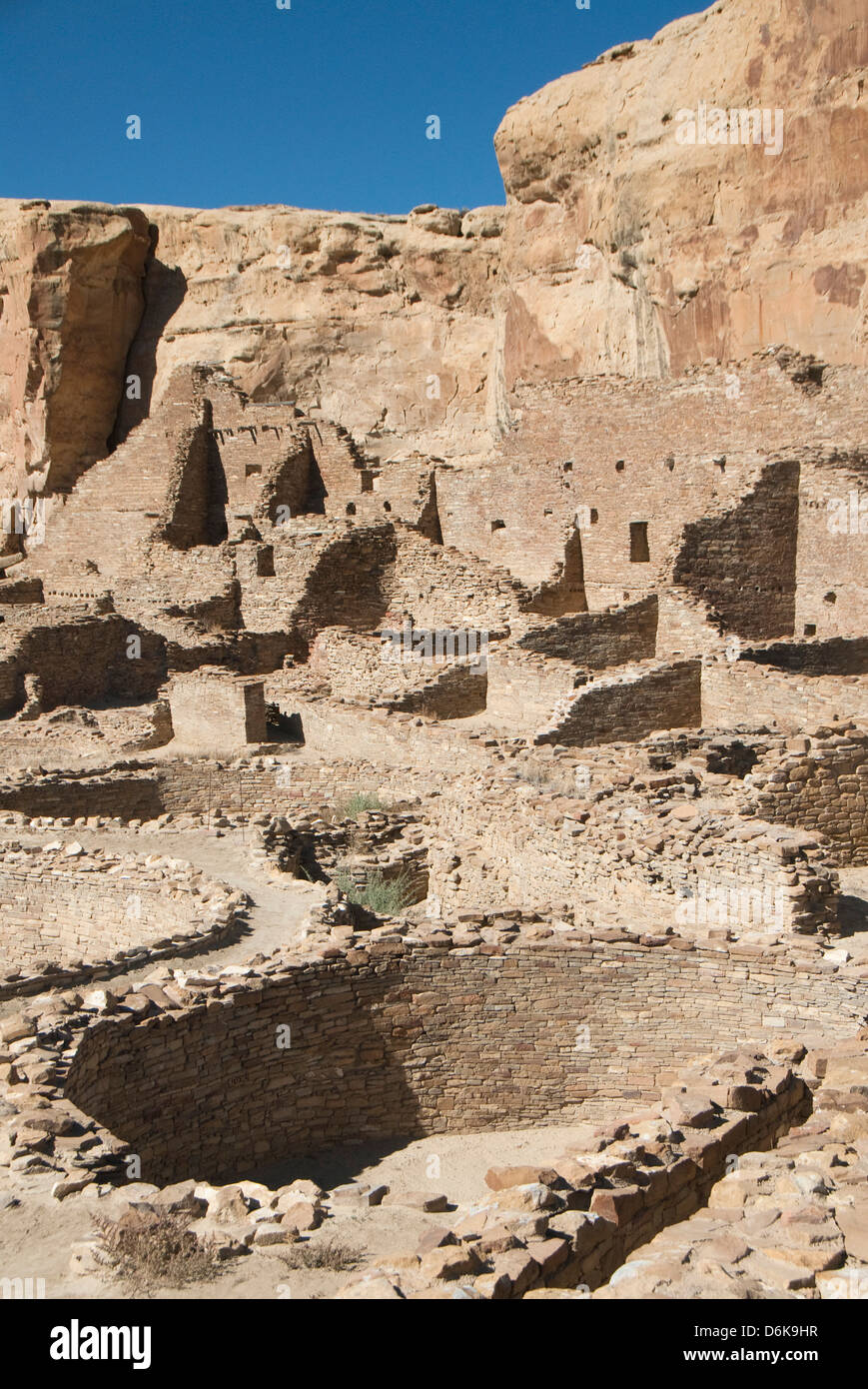 Chaco Kultur-nationaler historischer Park, UNESCO World Heritage Site, New Mexiko, Deutschland, Nordamerika Stockfoto