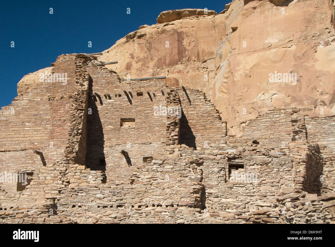 Chaco Kultur-nationaler historischer Park, UNESCO World Heritage Site, New Mexiko, Deutschland, Nordamerika Stockfoto