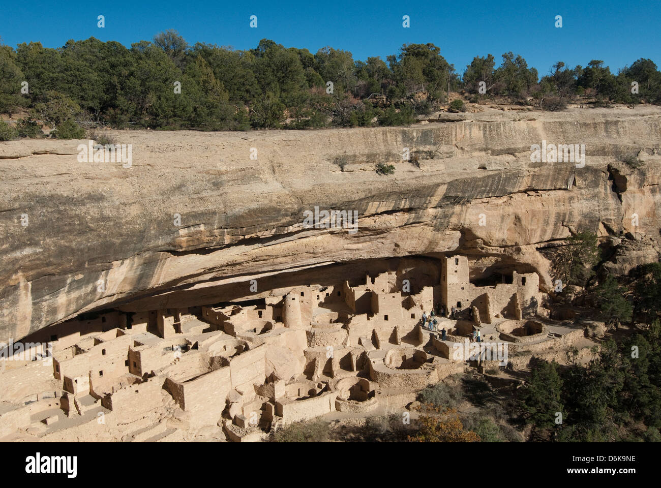 Mesa Verde National Park, UNESCO World Heritage Site, Colorado, Vereinigte Staaten von Amerika, Nordamerika Stockfoto