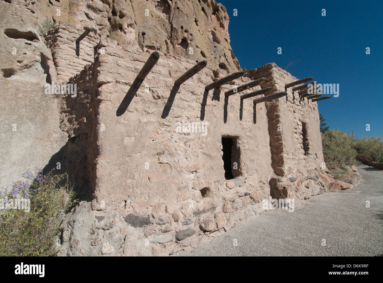 Kasha-Katuwe Zelt Rock National Monument, New Mexico, Vereinigte Staaten von Amerika, Nordamerika Stockfoto