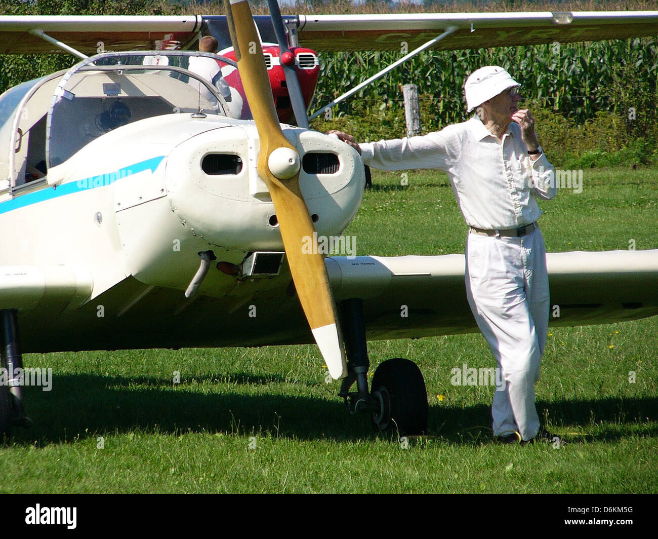 Jodel D11-2 C-FYOR 03. Stockfoto