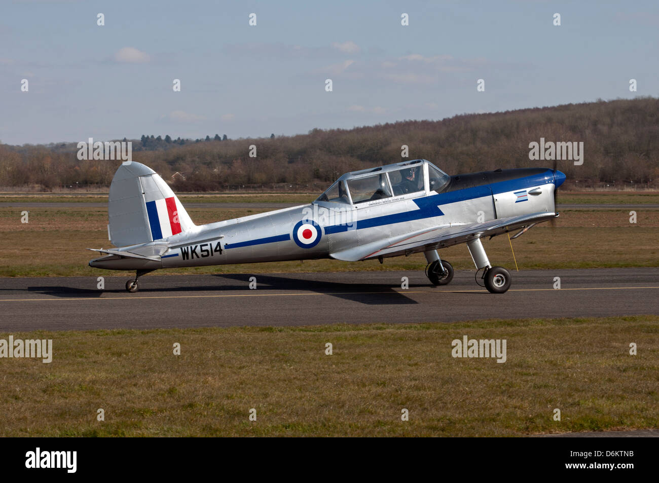 De Havilland DHC-1 Chipmunk WK514 (G-BBMO) Stockfoto