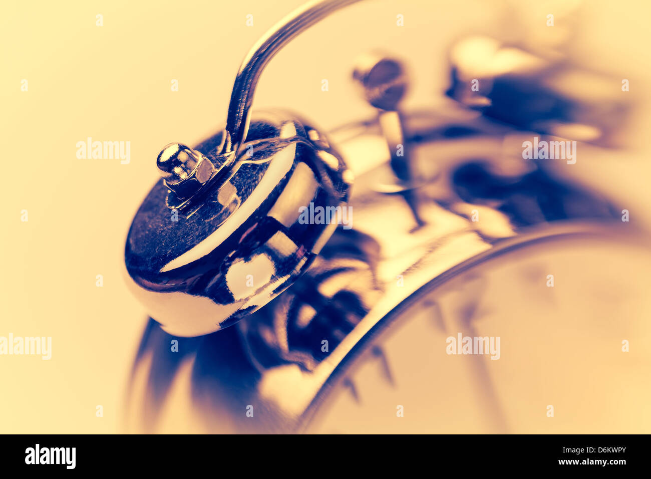 Wecker Ring Glocken closeup Stockfoto