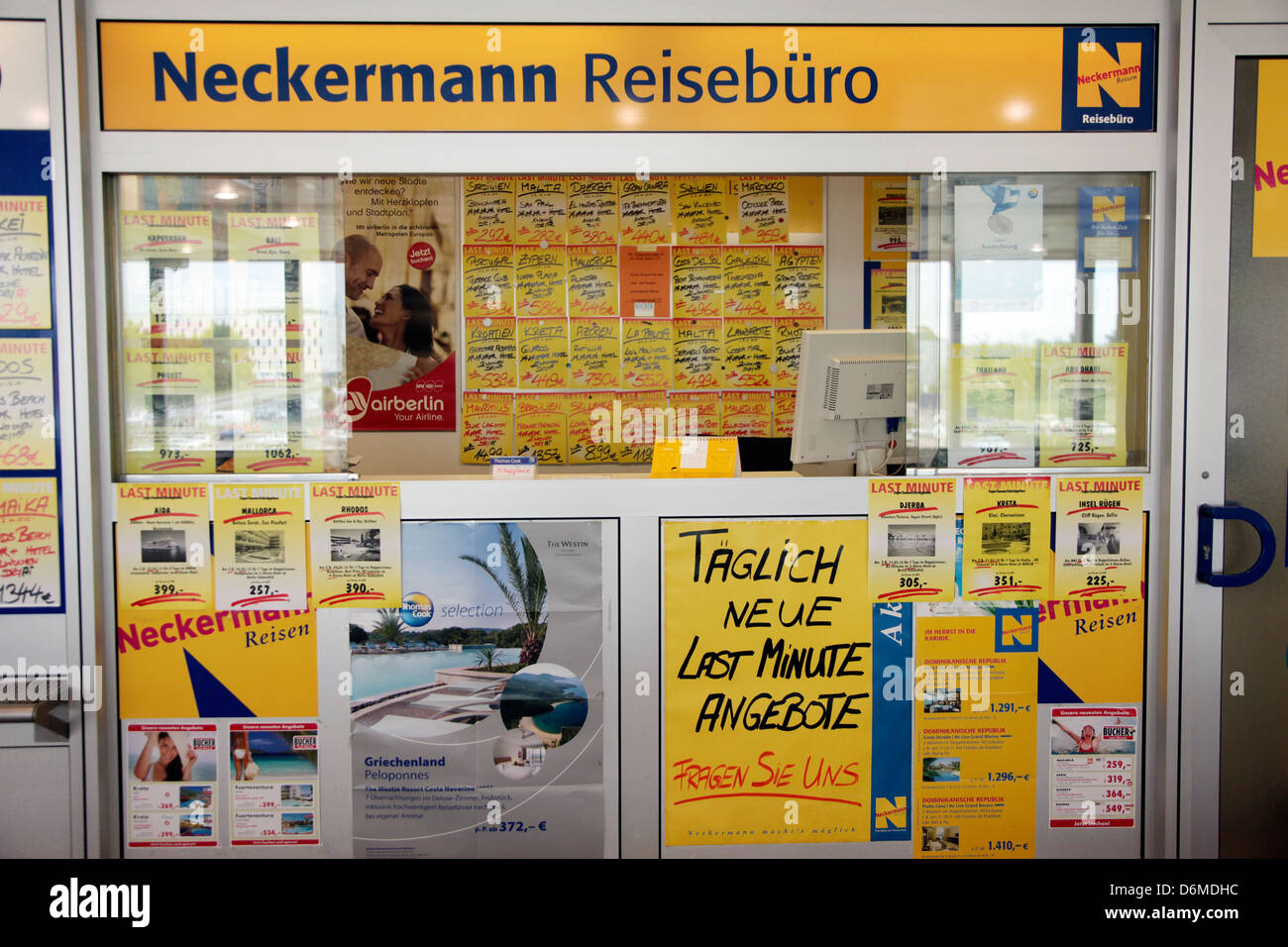 Neckermann Reisen Parken Am Flughafen www.alamy.de