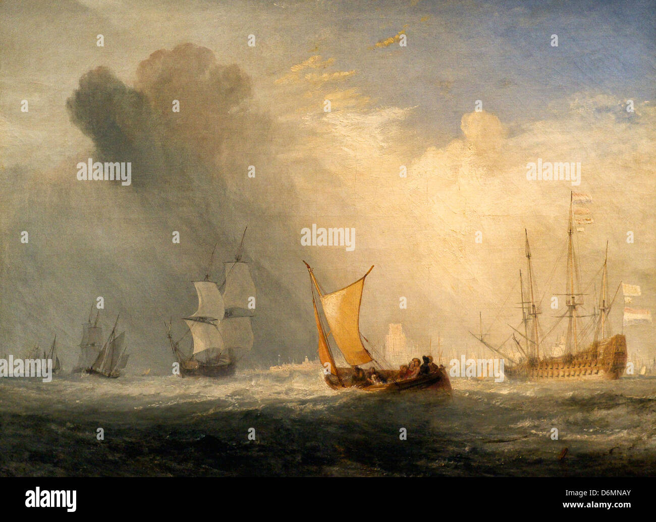 Rotterdam Fähre von Joseph Mallord William Turner Stockfoto