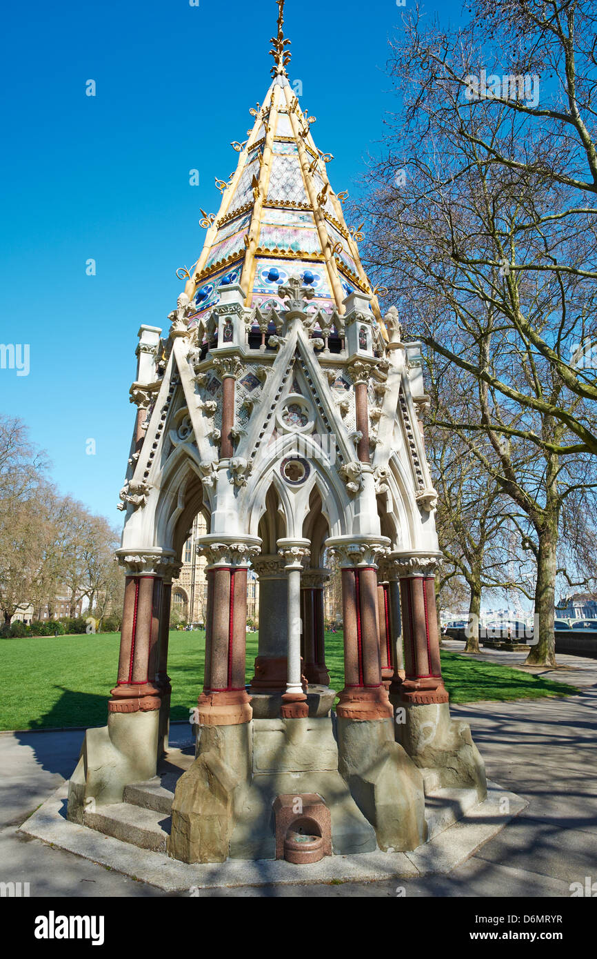 Buxton Memorial Victoria Tower Gardens Westminster London UK Stockfoto