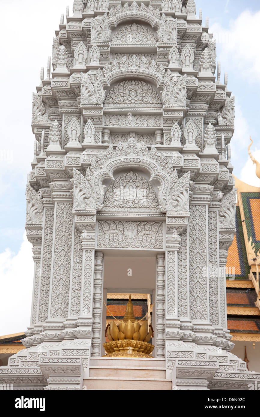 Phnom Penh, Kambodscha, den königlichen Palast Stockfoto