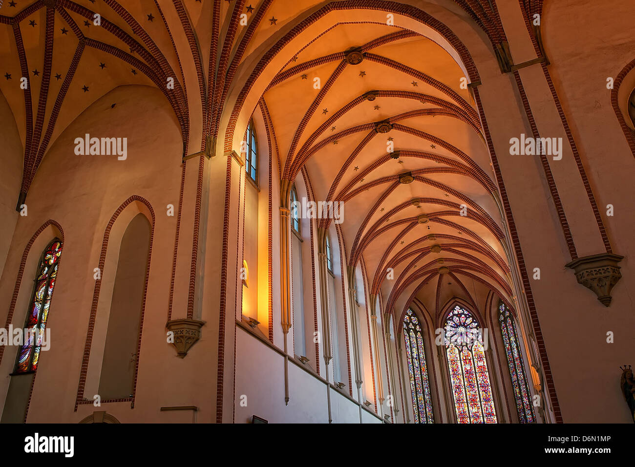 Gotische Kathedrale Tresor Stockfoto