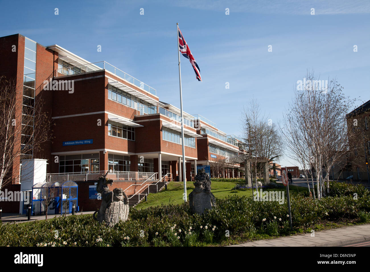 St Georges Hospital Blackshaw Road Tooting London Stockfoto