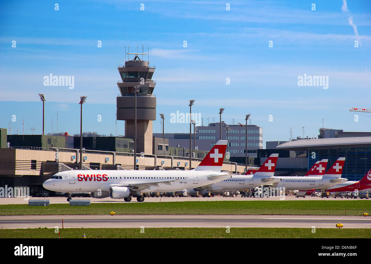Air Traffic Control Tower Zurich Stockfotos und -bilder Kaufen - Alamy