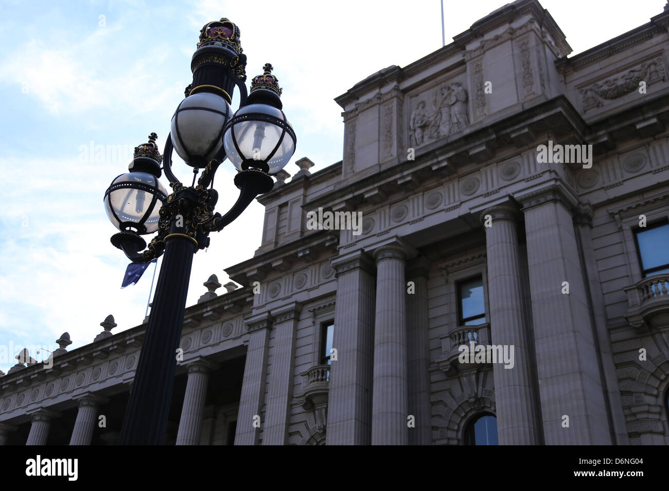 State Parliament House, Melbourne, Australien Stockfoto