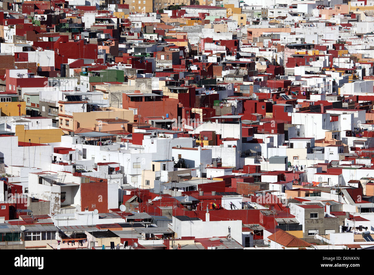 Stadt von Algeciras, Andalusien Spanien Stockfoto