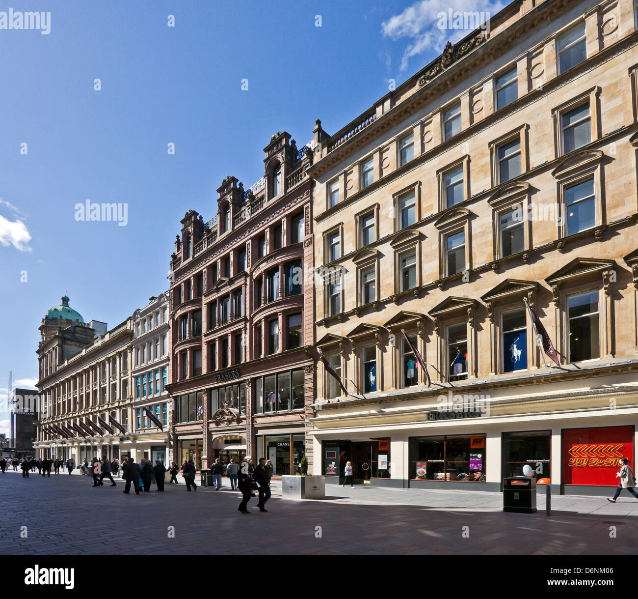Das House of Fraser-Kaufhaus in Buchanan Street Glasgow Schottland Stockfoto