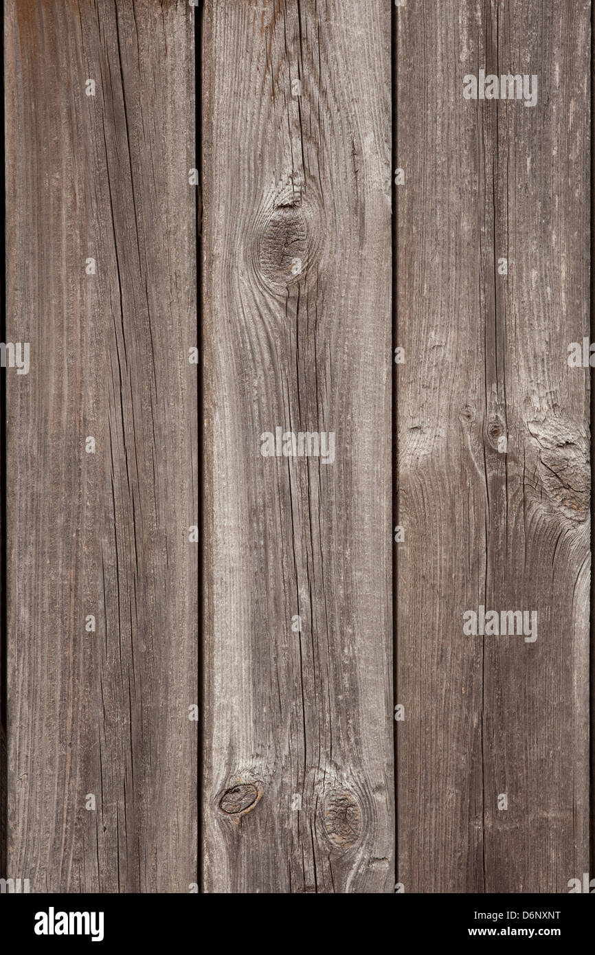 drei Bretter Hintergrund oder Holz Maserung Stockfoto