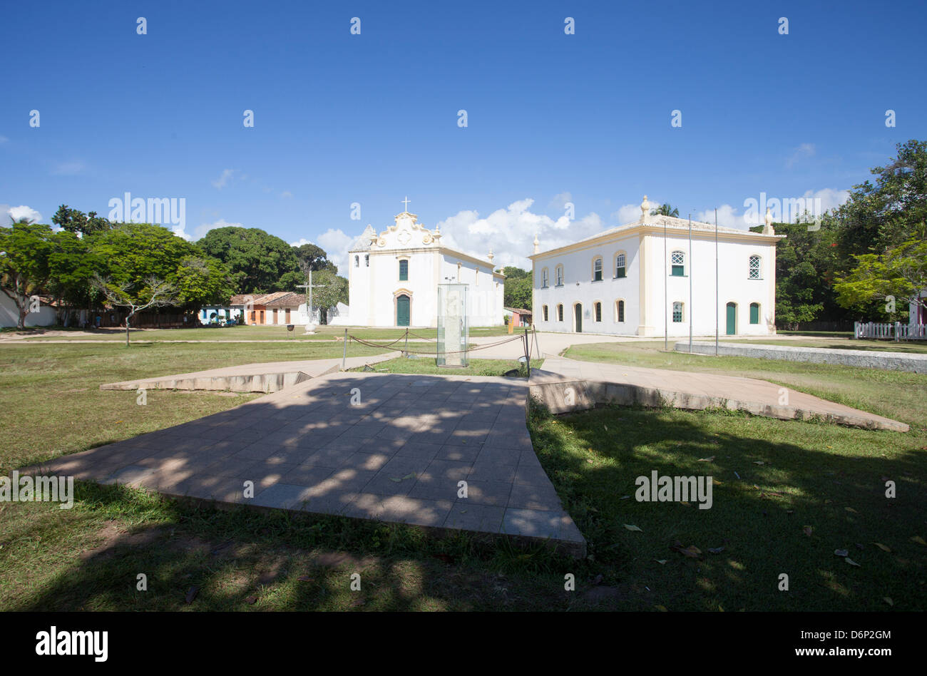 Entdeckung-Denkmal Stockfoto