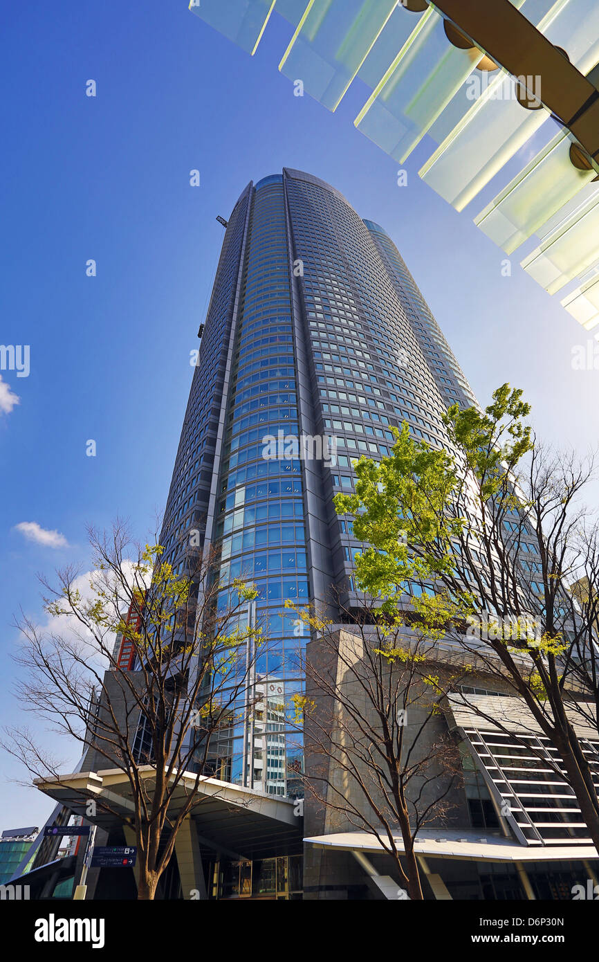 Mori Tower high-Rise Bürohaus in Roppongi Hills in Tokio, Japan Stockfoto