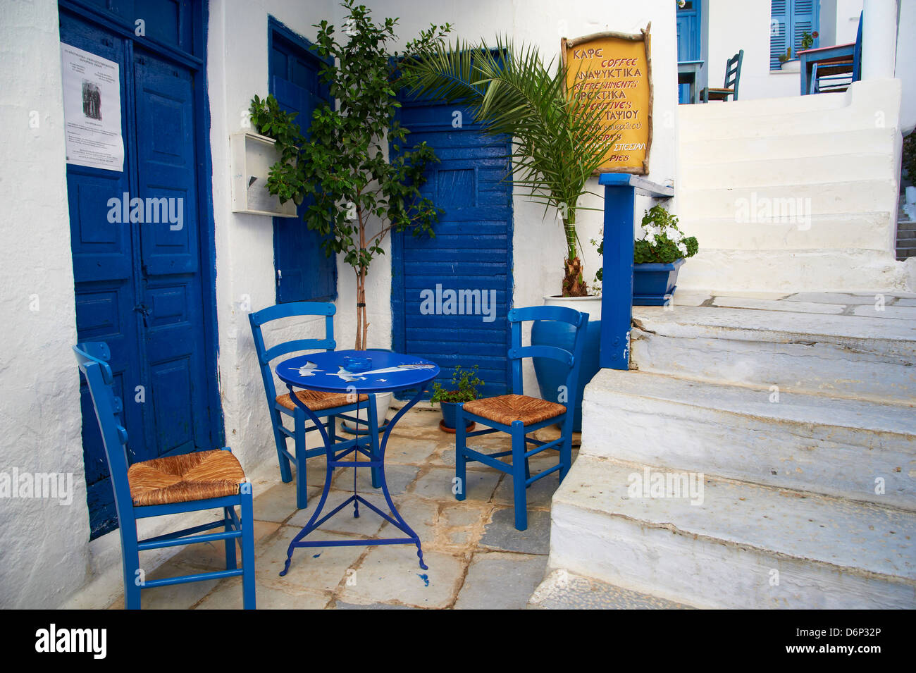 Kardiani Dorf, Tinos, Kykladen, griechische Inseln, Griechenland, Europa Stockfoto