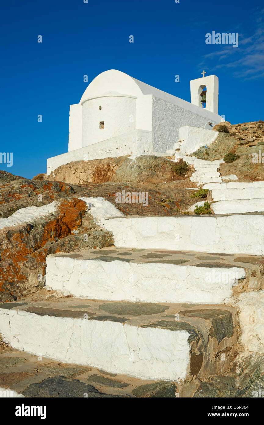 Hora, Insel Serifos, Kykladen, griechische Inseln, Griechenland, Europa Stockfoto