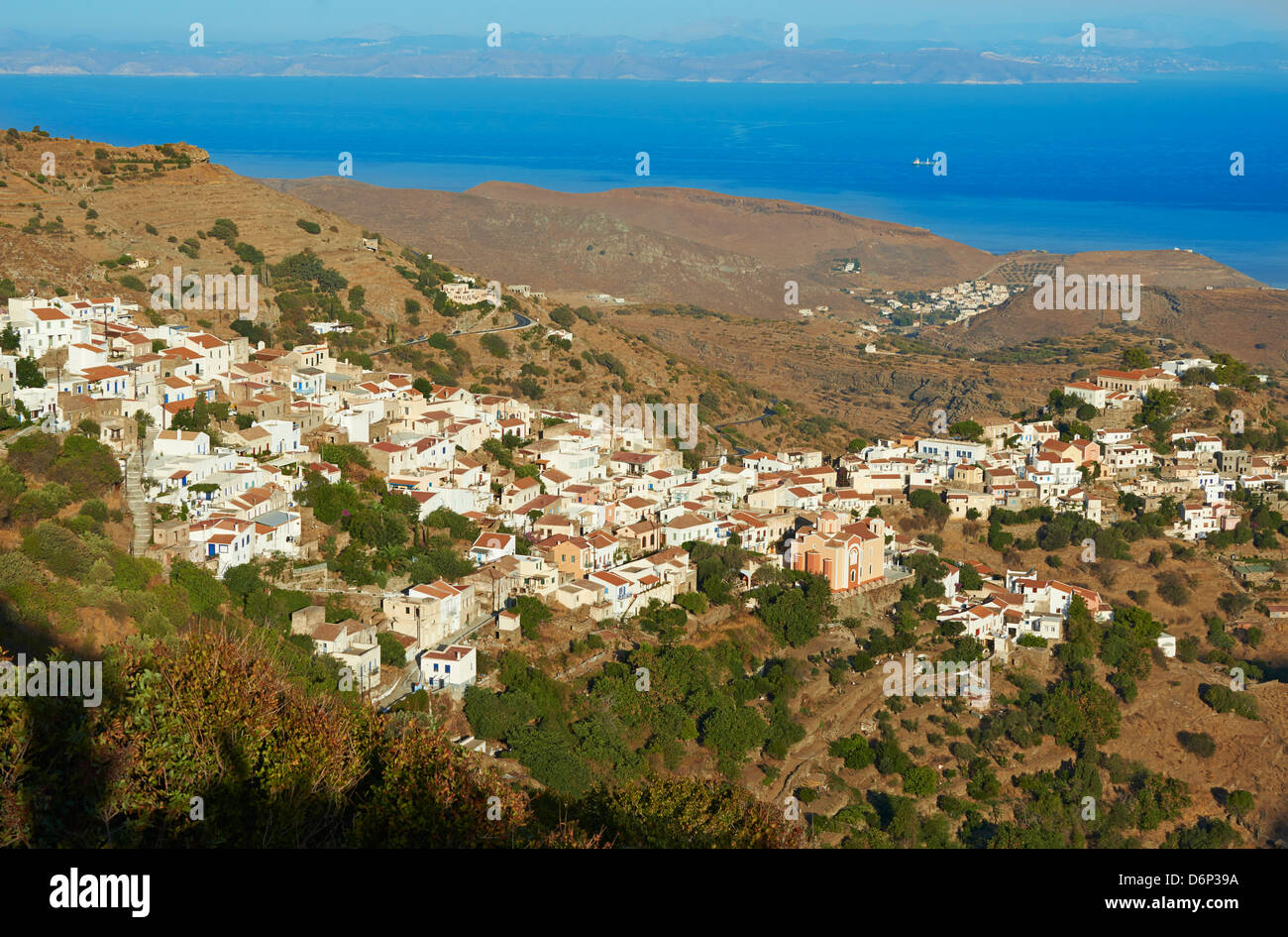 Ioulis (Chora), Kea Insel, Cyclades, griechische Inseln, Griechenland, Europa Stockfoto