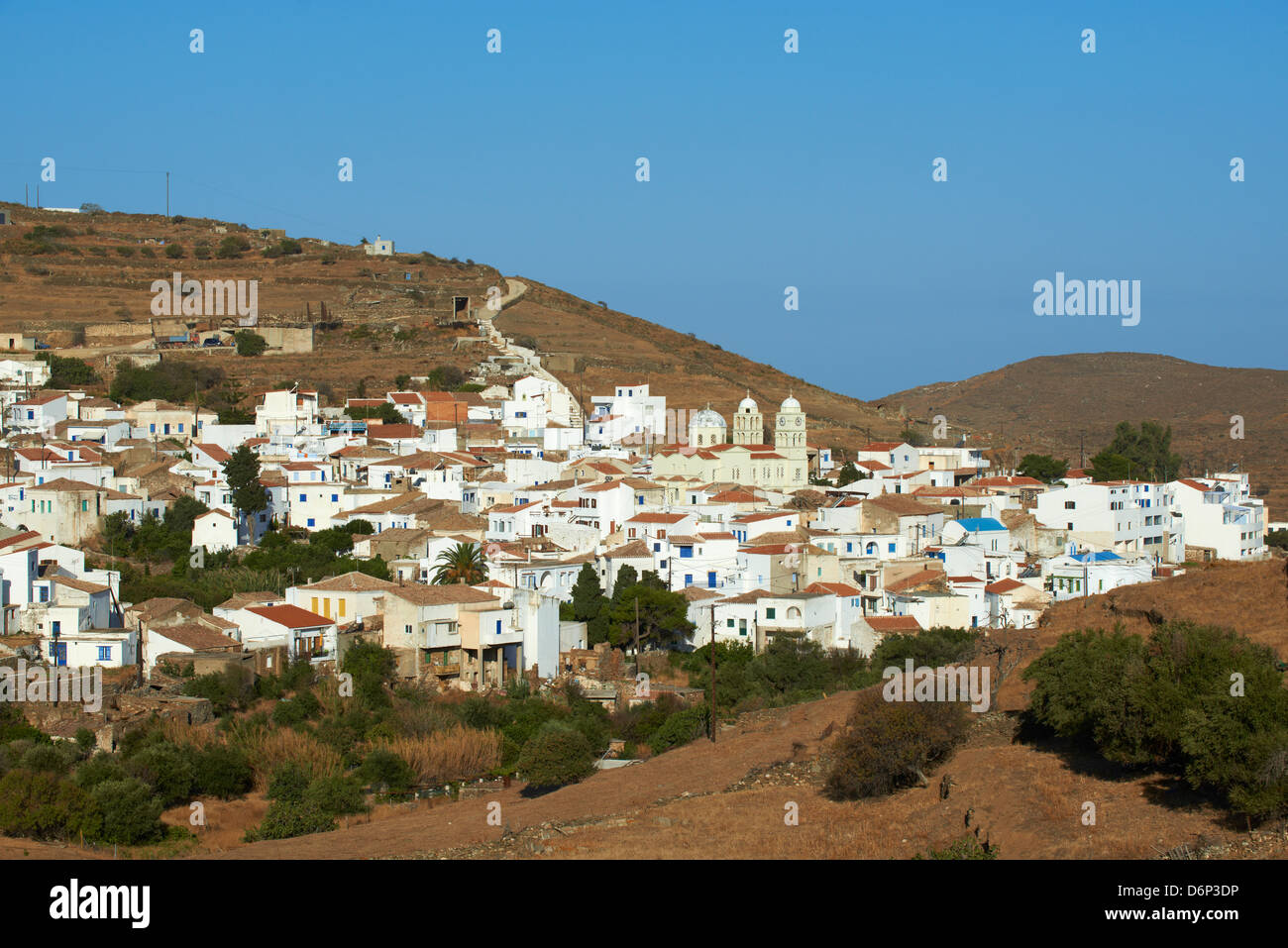 Driopida, altes Dorf, Kythnos, Cyclades, griechische Inseln, Griechenland, Europa Stockfoto