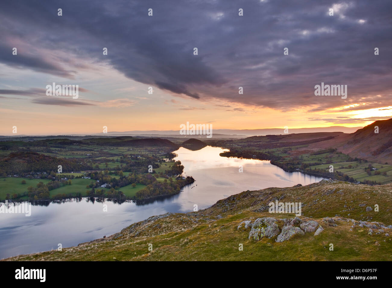 Ullswater im Lake District National Park, Cumbria, England, Vereinigtes Königreich, Europa Stockfoto