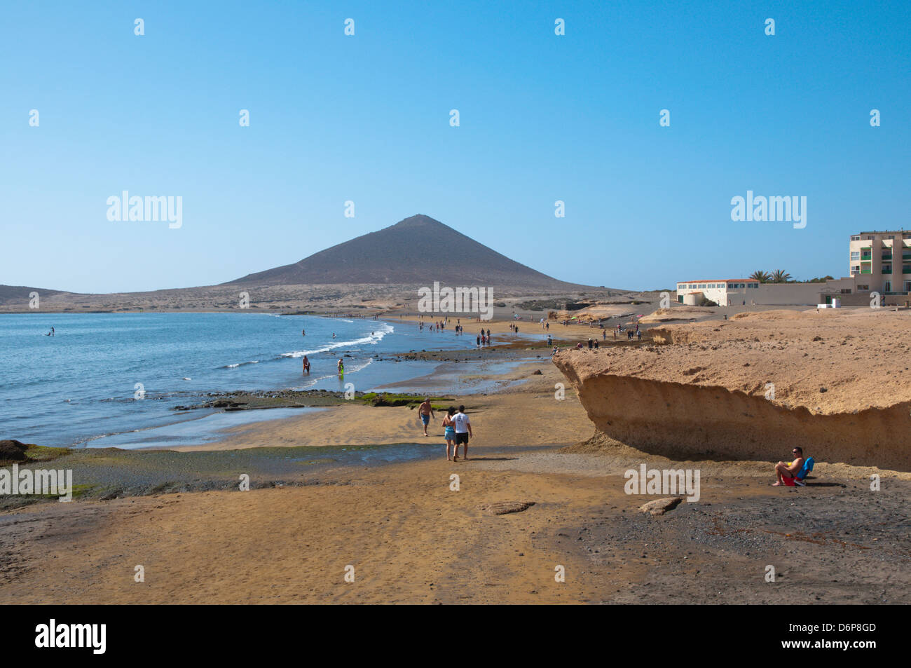 Stadt von El Medano Teneriffa Insel der Kanarischen Inseln-Spanien-Europa Stockfoto