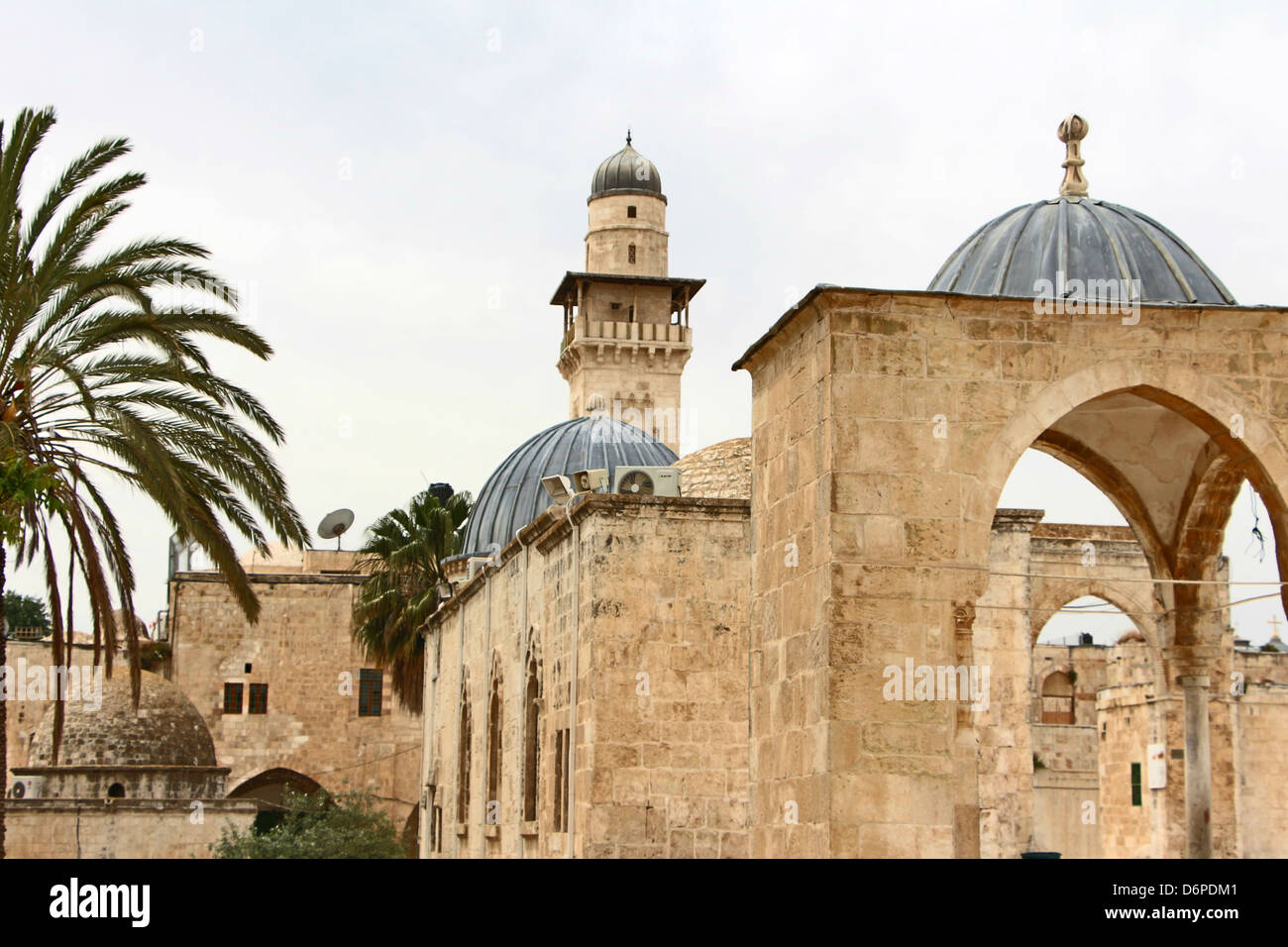 Al Aqsa Gericht in Jerusalem Stockfoto