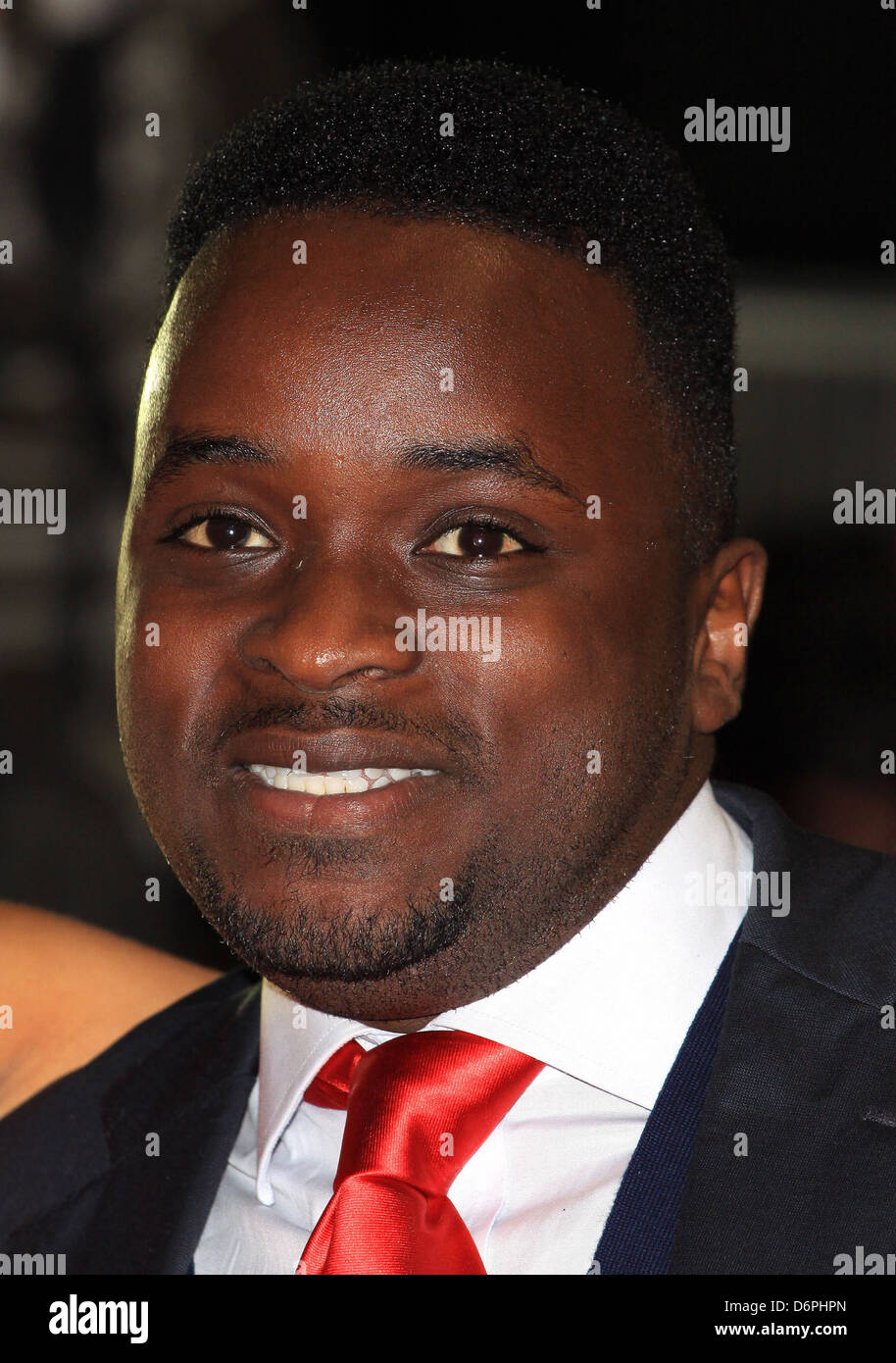 Femi Oyeniran "Dämonen sterben nie" UK Filmpremiere statt im Odeon West End - Ankünfte London, England - 10.10.11 Stockfoto