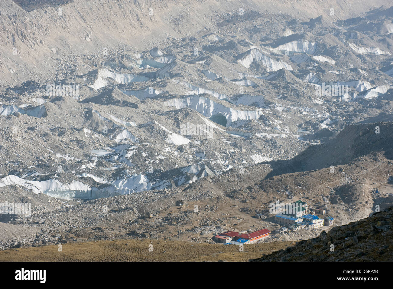 Gorak Shep; Solu Khumbu-Everest-Region, Sagarmatha Nationalpark, Himalaya, Nepal, Asien Stockfoto