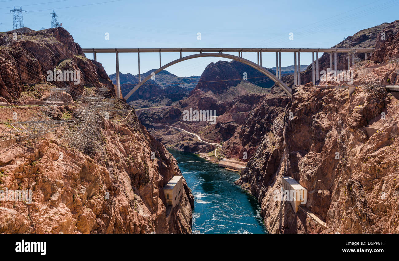 Mike O' Callaghan-Pat Tillman Memorial Bridge Stockfoto