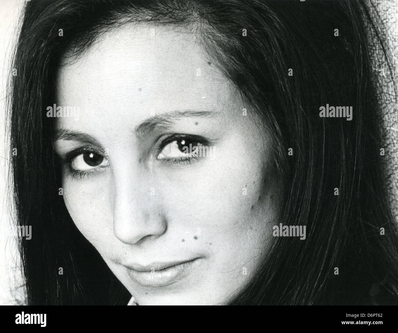 JULIE FELIX US-Folk-Sängerin im Januar 1967. Foto Tony Gale Stockfoto