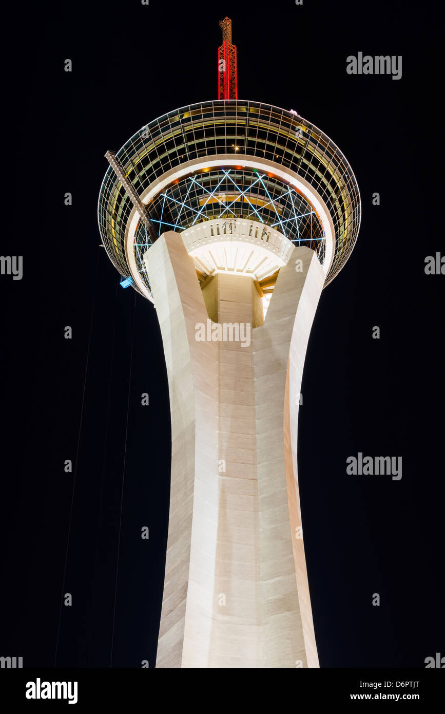 Stratosphere Tower, Las Vegas, Nevada, USA Stockfoto
