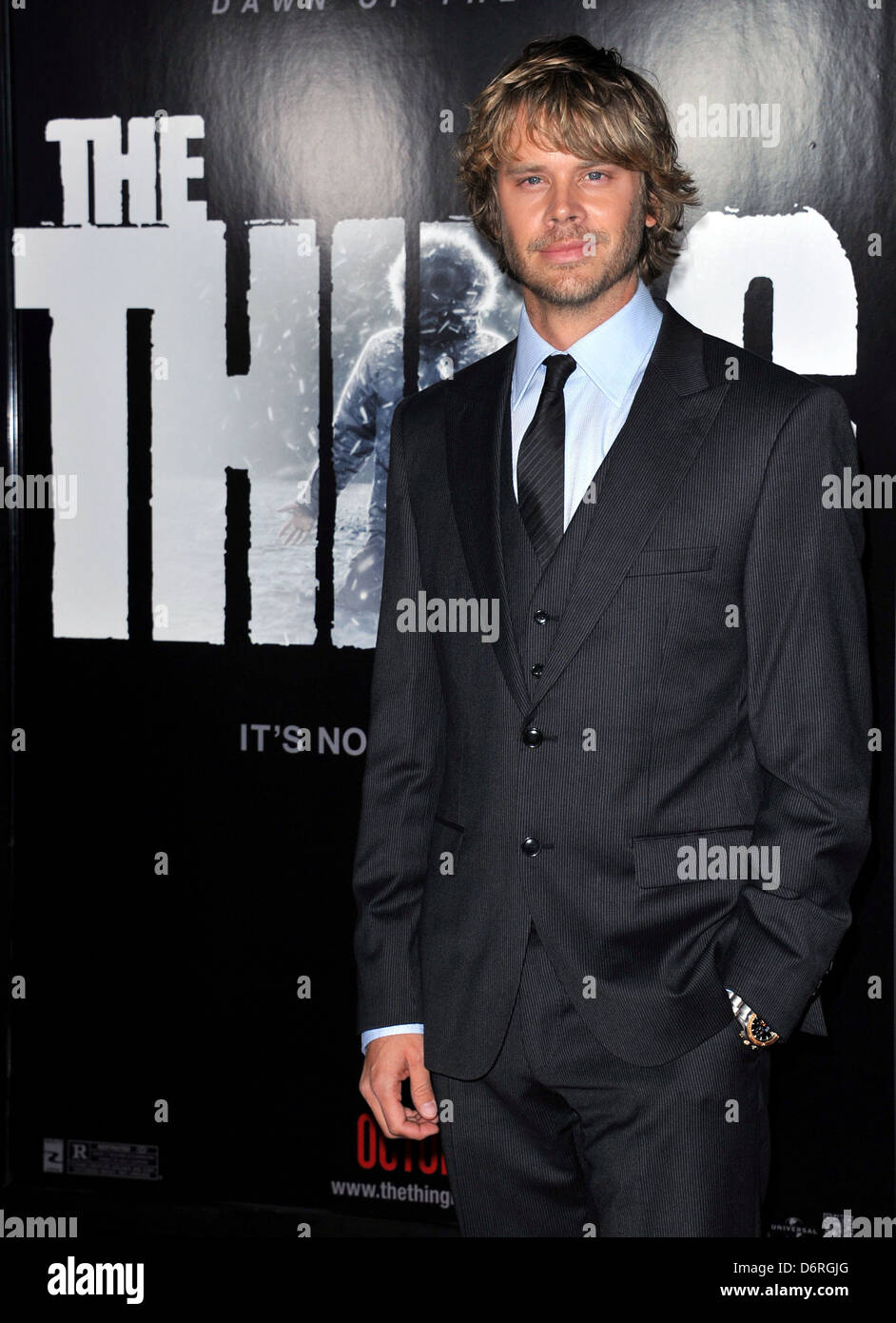 Eric Christian Olsen 'The Thing' Los Angeles Premiere an der AMC Universal City Walk in Universal City Los Angeles statt, Stockfoto