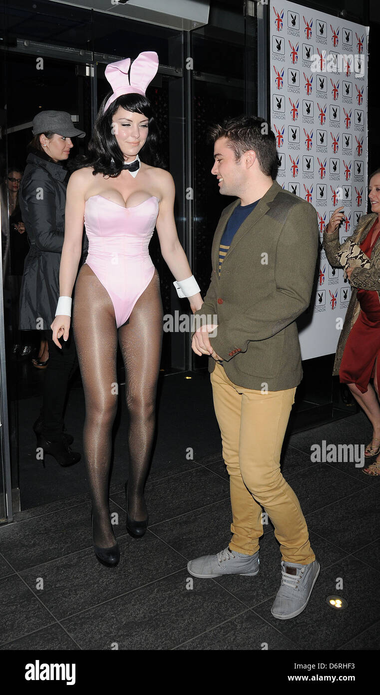 Joe McElderry auf der Playboy Club-Party. London, England - 10.10.11 Stockfoto