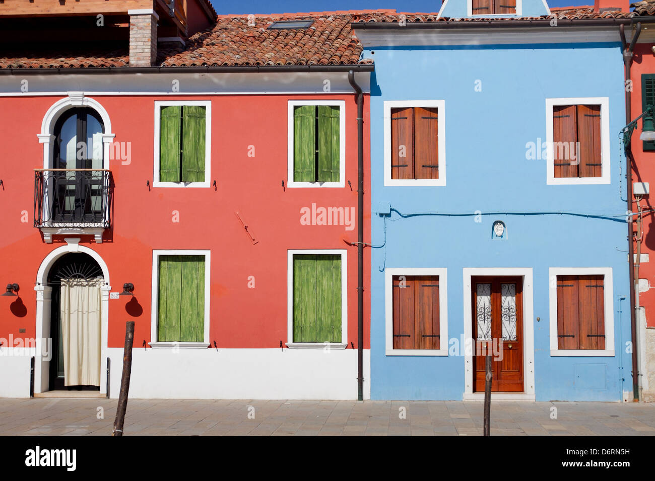 Burano Stockfoto