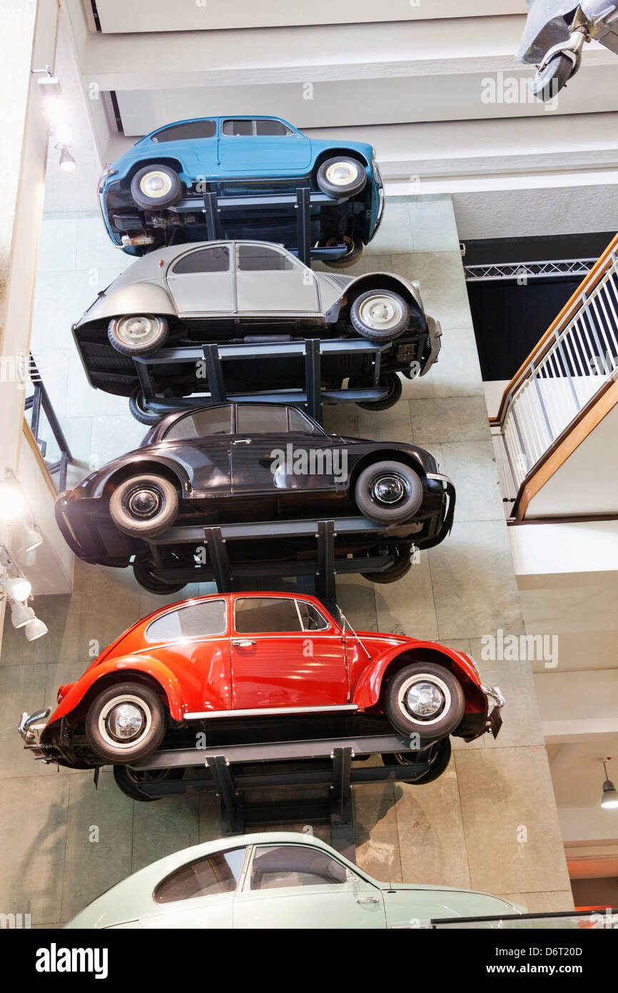 Science Museum, Kensington, London, UK anzeigen Continental Oldtimer Stockfoto
