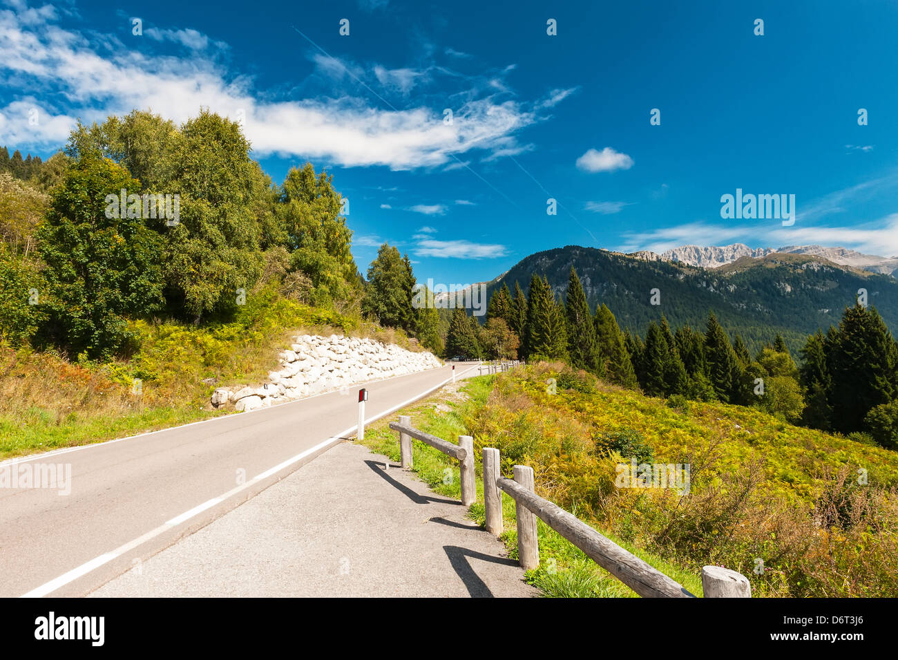 Brenta-Gruppe oder der Brenta-Dolomiten Stockfoto