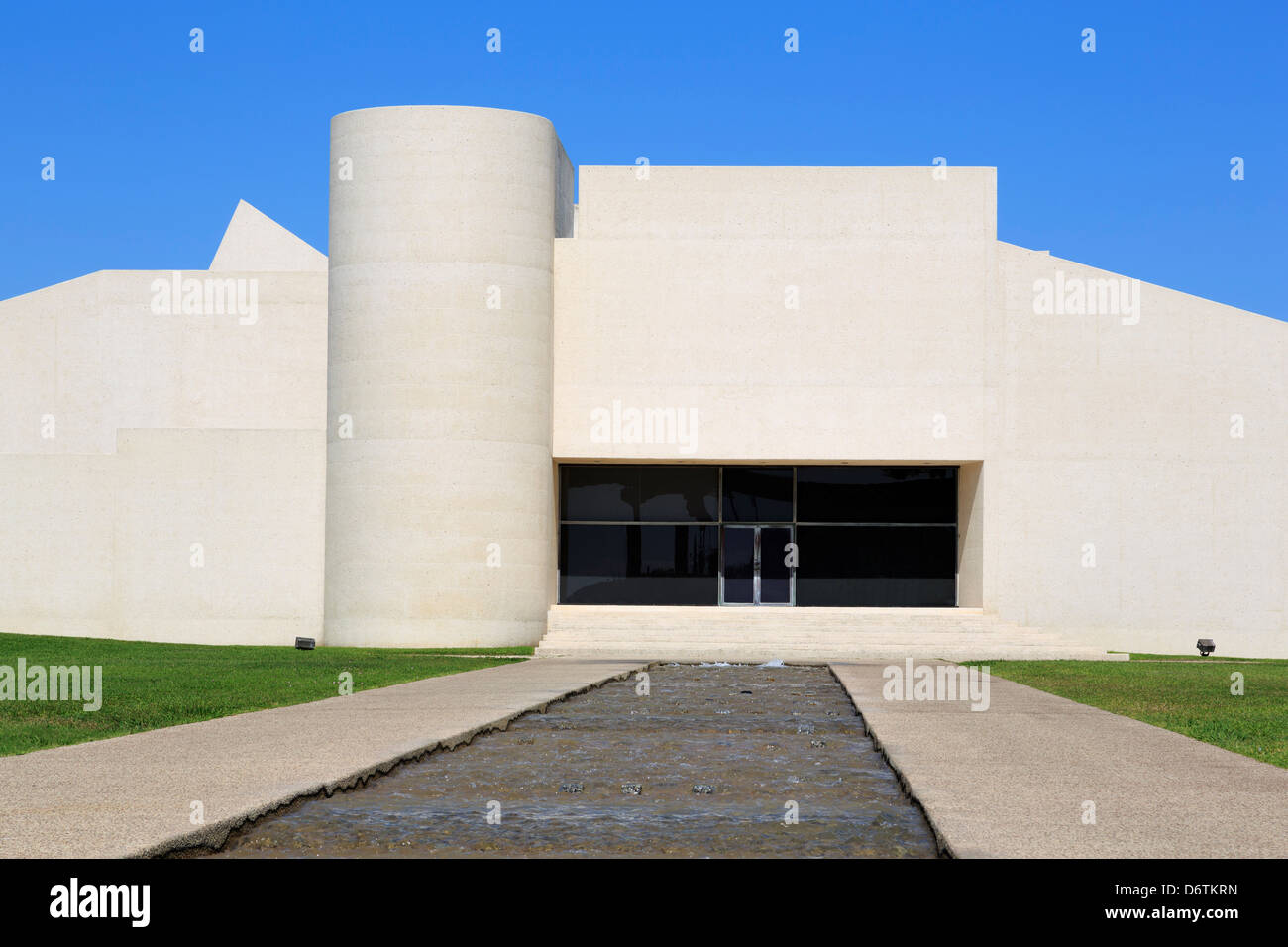 Brunnen in einem Museum, Kunstmuseum Süd-Texas, Corpus Christi, Texas, USA Stockfoto