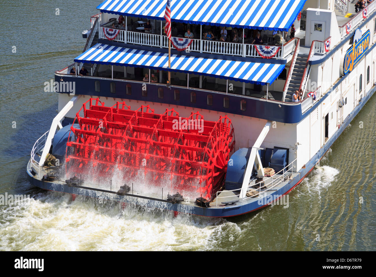 General Jackson Riverboat, Nashville, Tennessee, USA Stockfoto