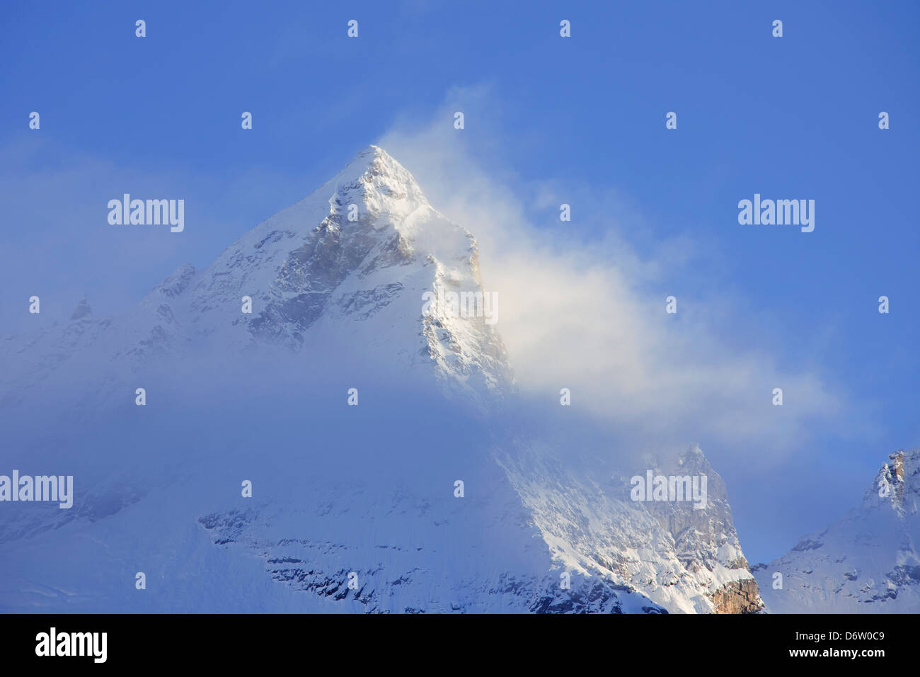 Der Berg Becca di Monciair, Gran Paradiso National Park in der Valle d ' Aosta, Italien Stockfoto
