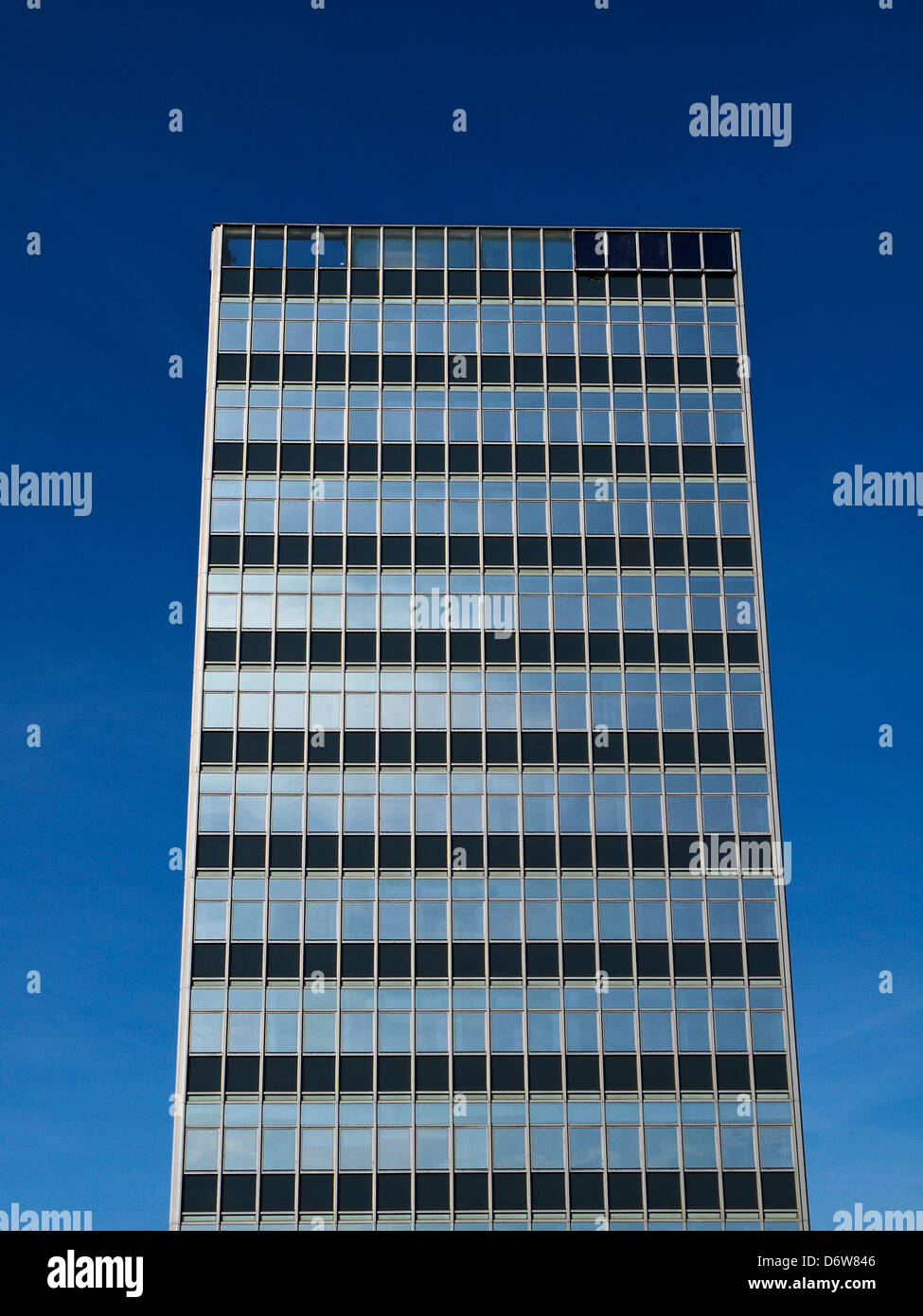 Hochhaus-Bürogebäude in Manchester UK Stockfoto