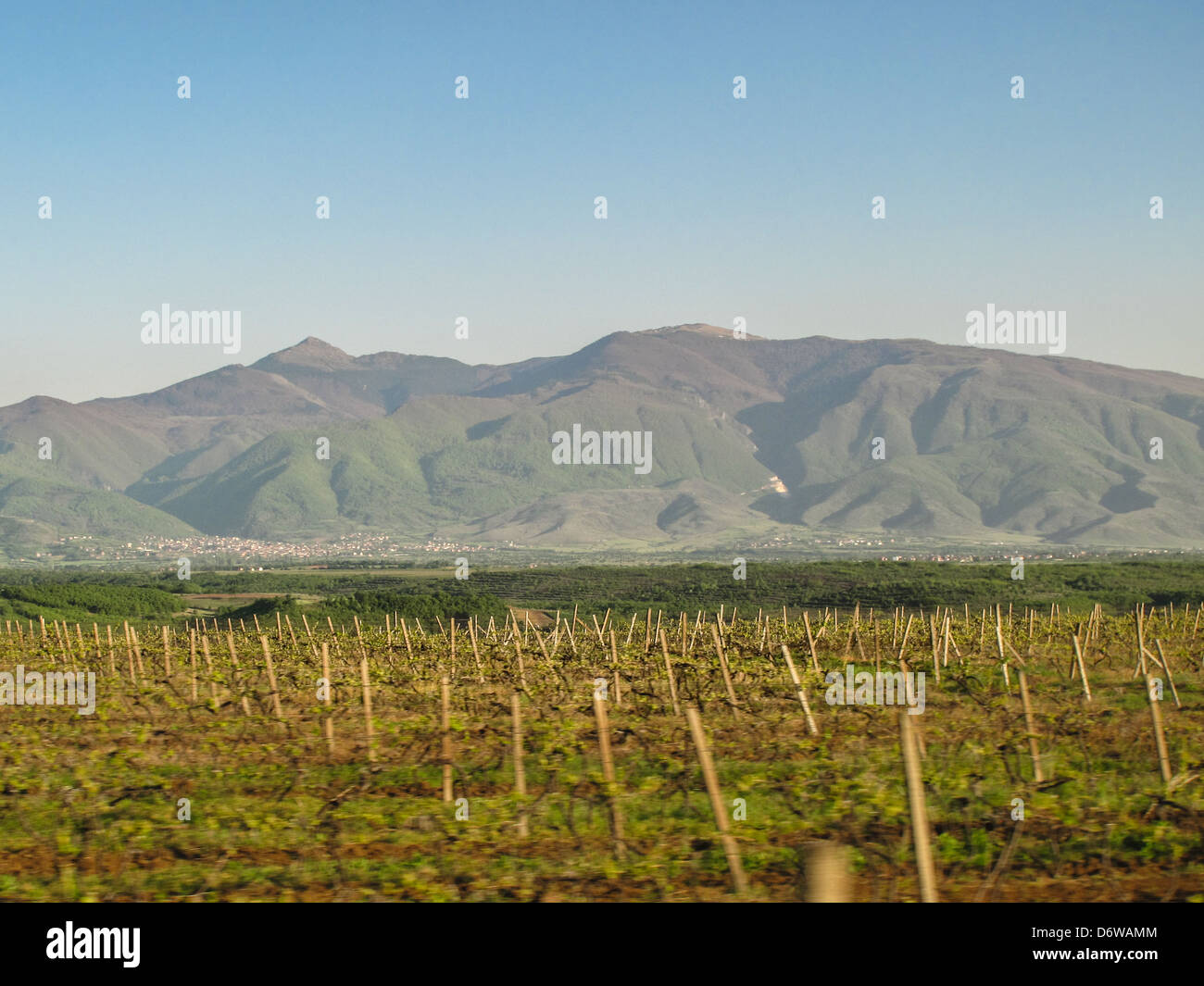 Kosovo-Landschaft Stockfoto