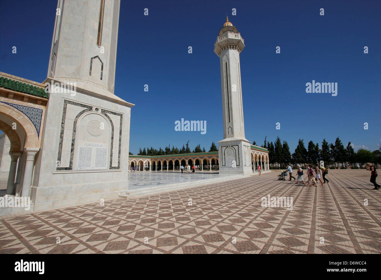 Tunesien, Monastir, Habib Bourguiba-Moschee Stockfoto