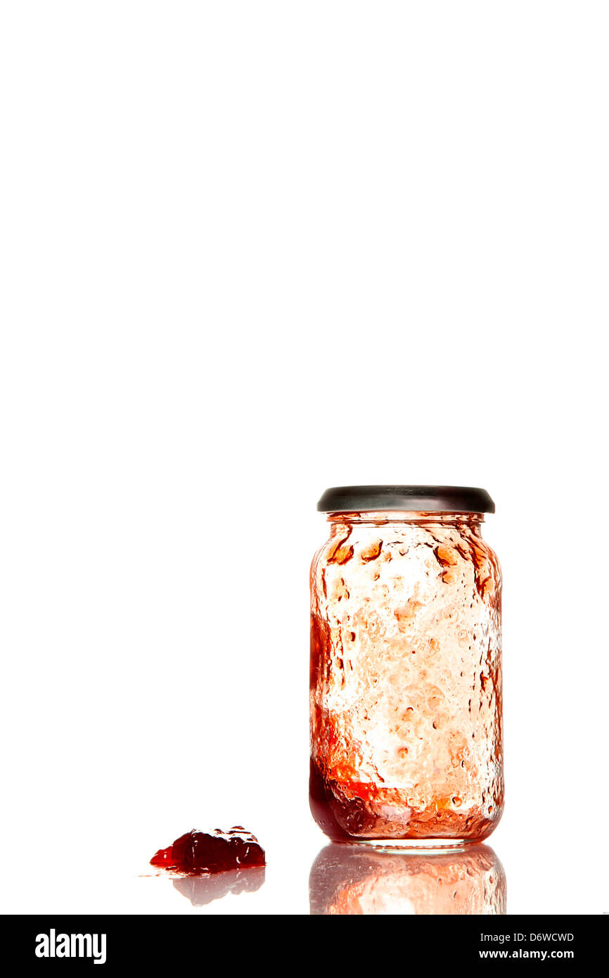Marmelade, Jam Jar, Essen Stockfoto