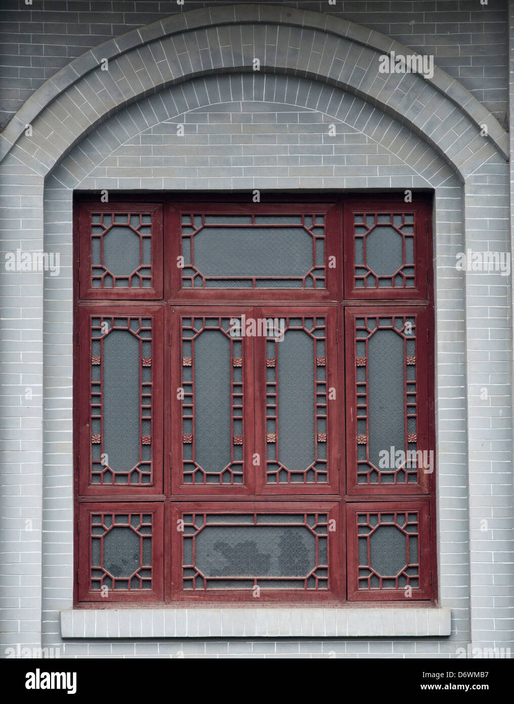 Chinesischen Stil Fenster Stockfoto